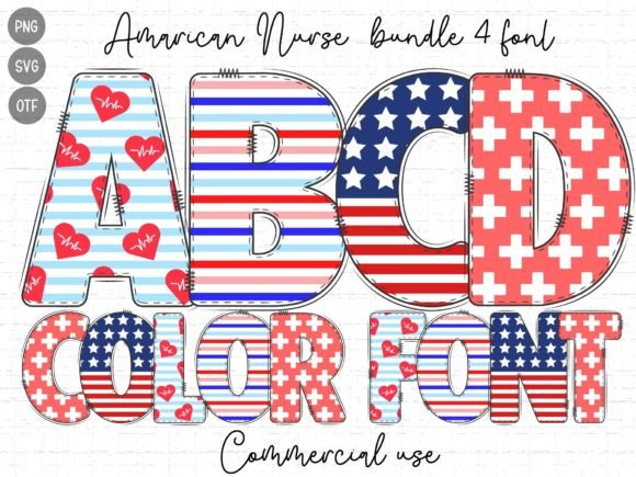 American Nurse: A Playful Font for Creative Projects