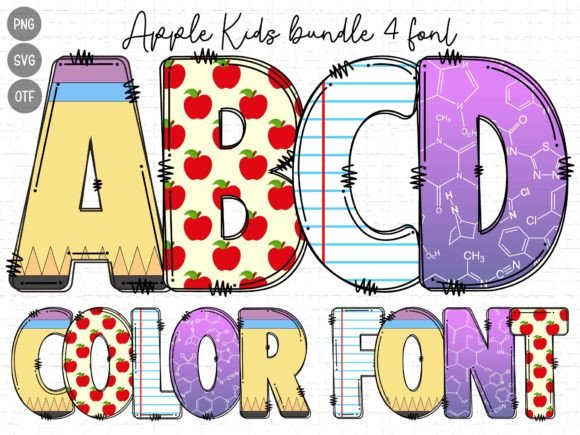 Apple Kids: The Playful Font That Makes Projects Pop