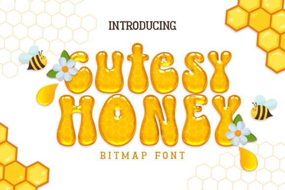 Cutesy Honey: A Color Font for Modern Creativity