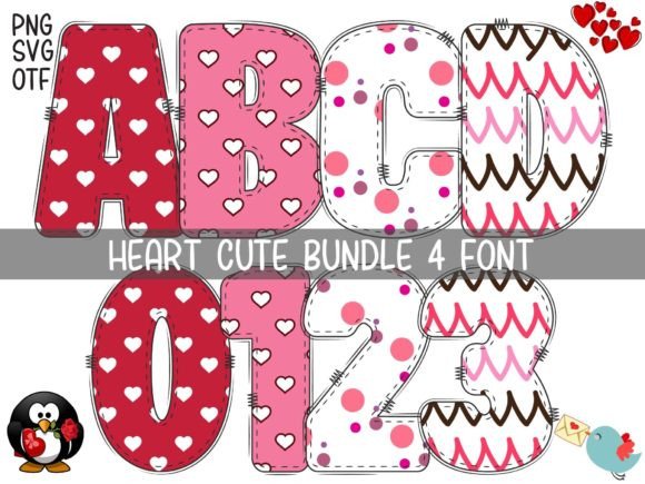 Heart Cute: A Typeface That Speaks the Language of Love