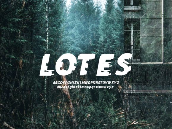 Lotes: Bold Urban Typography for Stand-Out Designs