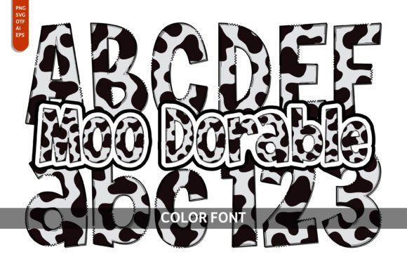 Moo Dorable: Where Playful Typography Meets Professional Design