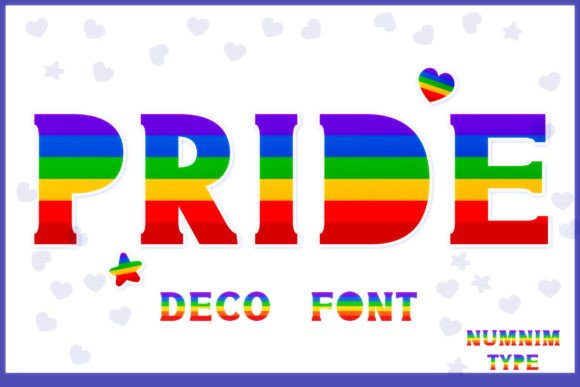Pride: A Playful Color Font for Creative Projects