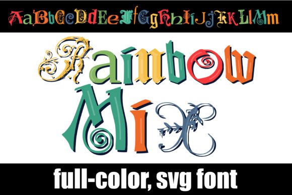 Rainbow Mix: Adding Vibrant Whimsy to Your Creative Projects