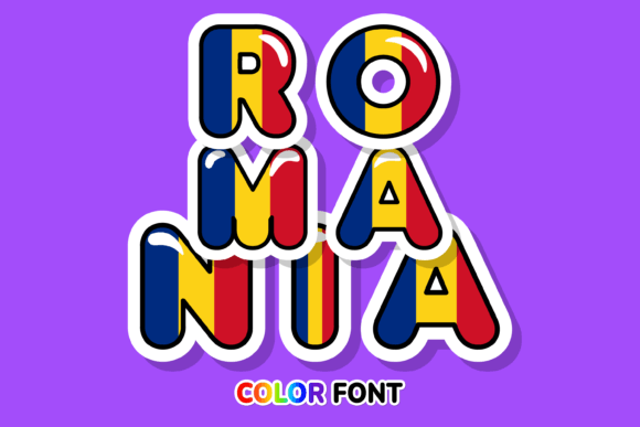 Romania: A Typeface That Carries the Weight of a Flag
