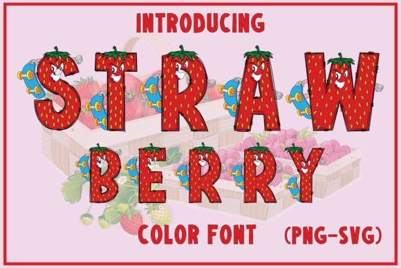 Strawberry Funny: A Font That Brings Joy to Your Designs