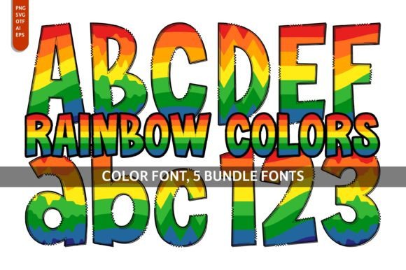 Why Rainbow Colors is the Playful Font Your Brand Needs