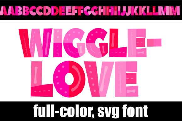 Wigglelove: The Color Font That Brings Your Designs to Life